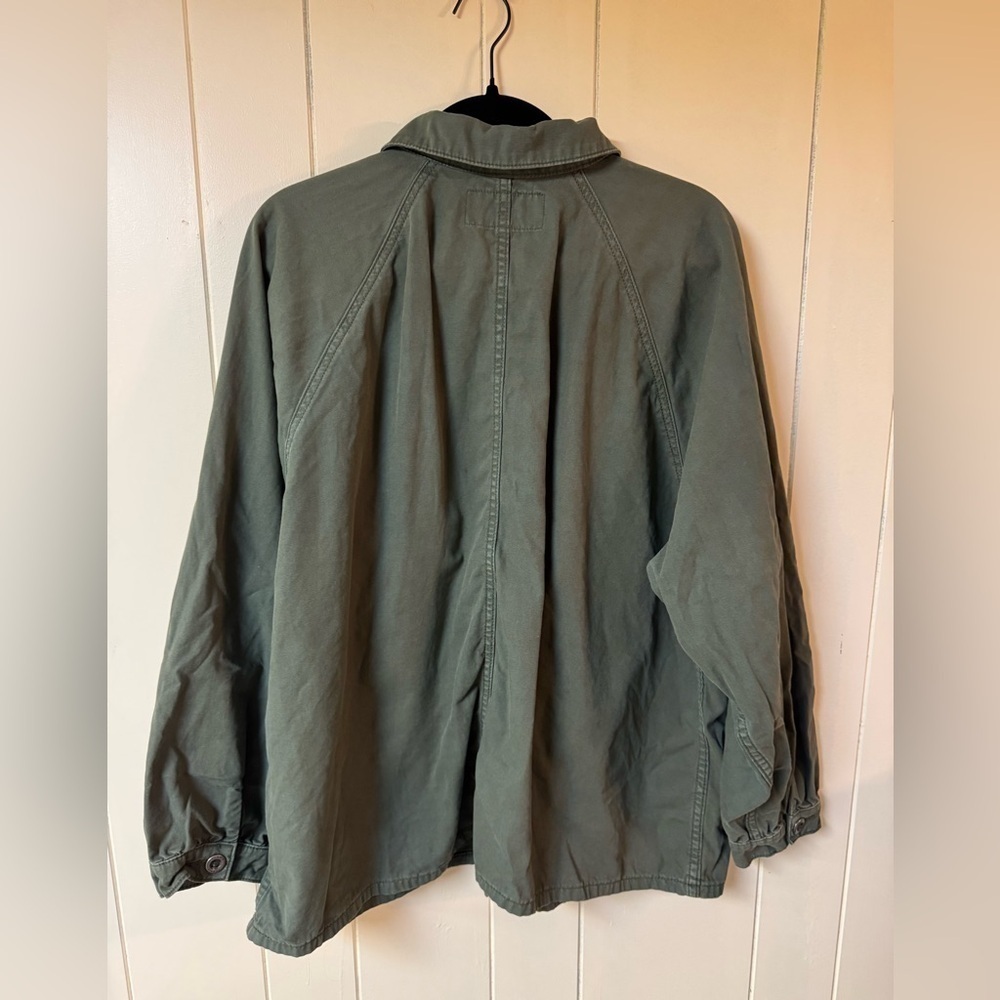 Torrid Canvas Raglan Chore Jacket 3 - Picture 2 of 5